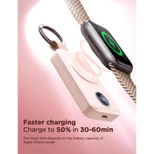Load image into Gallery viewer, JOYROOM 2000mAh Wireless Charger For Apple Watch Pink