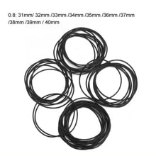 Load image into Gallery viewer, 500 Piece Set of Watch O-rings 0.8mm/31-40mm (for