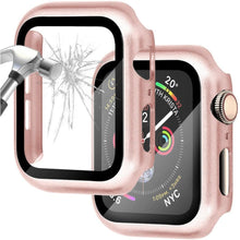 Load image into Gallery viewer, For Apple Watch 42mm Case + Tempered Glass Screen Protector