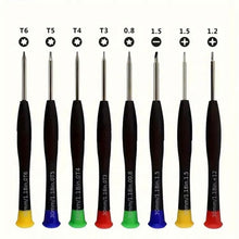 Load image into Gallery viewer, 8 Precision Screwdriver Set - Watch Tools