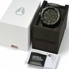 Load image into Gallery viewer, Nixon 51-30 Surplus Matte Black Men’s Watch A083-1042