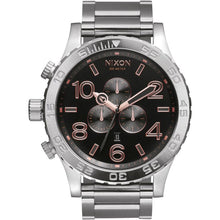 Load image into Gallery viewer, Nixon 51-30 Grey Rose Gold Tone Dial Men’s Watch A083-2064