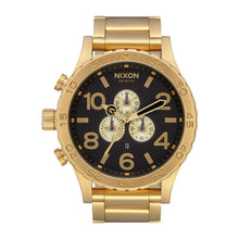 Load image into Gallery viewer, Nixon 51-30 Chrono Gold & Black Men’s Watch A083-510 - Watch