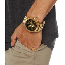 Load image into Gallery viewer, Nixon 51-30 Chrono Gold & Black Men’s Watch A083-510 - Watch