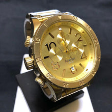 Load image into Gallery viewer, Nixon 48-20 Chrono Gold Tone Dial Men’s Watch A486-502