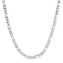 Load image into Gallery viewer, Big Daddy 7mm Steel Silver Figaro Chain - Chain