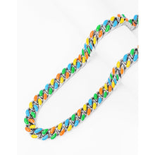 Load image into Gallery viewer, Big Daddy 13MM Mutli-colour Enamel Steel Cuban Chain - Chain