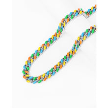 Load image into Gallery viewer, Big Daddy 8MM Mutli-colour Enamel Steel Cuban Chain - Chain