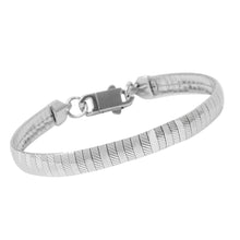 Load image into Gallery viewer, Big Daddy 8MM Omega Silver Steel Bracelet - Bracelet