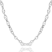 Load image into Gallery viewer, Big Daddy 8MM Silver Steel Mariner Link Chain - Chain