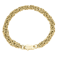 Load image into Gallery viewer, Big Daddy 8MM Byzantine Link Gold Bracelet - Bracelet