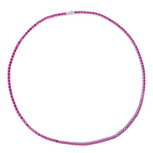 Load image into Gallery viewer, Big Daddy 4MM Silver Ruby Tennis Chain - Chain