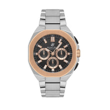 Load image into Gallery viewer, BEVERLY HILLS POLO CLUB Men’s Stainless Steel Quartz Watch