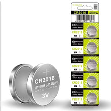 Load image into Gallery viewer, Koonenda CR2016 Watch Batteries (5 Pack) - Batteries