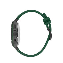 Load image into Gallery viewer, Quantum Hunter Men’s Chronograph Green Silicone Strap Watch