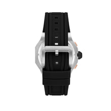 Load image into Gallery viewer, Quantum Hunter Men’s Chronograph Watch Black Rubber Strap –