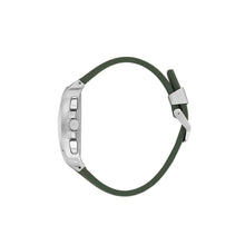Load image into Gallery viewer, Quantum Men’s Green Chronograph Silicone Strap Watch –
