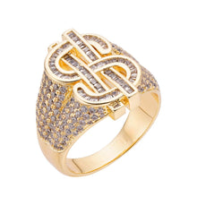 Load image into Gallery viewer, Big Daddy Money Team Baguette Iced Out Ring - Ring