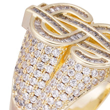Load image into Gallery viewer, Big Daddy Money Team Baguette Iced Out Ring - Ring