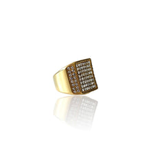Load image into Gallery viewer, Big Daddy Iced Out Square Bling Ring - Ring