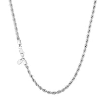 Load image into Gallery viewer, Big Daddy 4mm Stainless Steel Silver Rope Chain - Chain