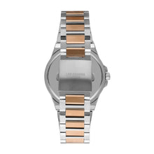 Load image into Gallery viewer, Lee Cooper Men’s Watch Silver Dial Two Toned Metal Strap