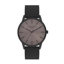Load image into Gallery viewer, Lee Cooper Men’s Watch Grey Dial Graphite Silicone Strap –