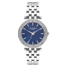 Load image into Gallery viewer, Lee Cooper Women’s 34 MM Silver Analog Blue Dial Watch –