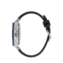 Load image into Gallery viewer, Quantum Men’s Black Chronograph Silicone Strap Watch –