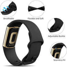 Load image into Gallery viewer, Fitbit Charge 5 Strap - Fitbit Charge 5 / Silicone Strap