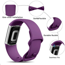Load image into Gallery viewer, Fitbit Charge 5 Strap - Fitbit Charge 5 / Silicone Strap