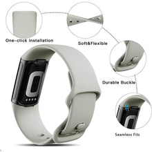 Load image into Gallery viewer, Fitbit Charge 5 Strap - Fitbit Charge 5 / Silicone Strap