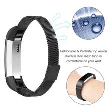 Load image into Gallery viewer, Fitbit Alta HR Strap Milanese Loop (Black) - Black / Fitbit