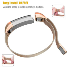 Load image into Gallery viewer, Fitbit Alta HR Strap Milanese Loop (RoseGold) - RoseGold