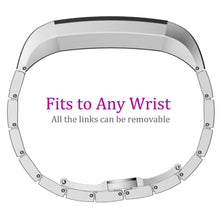 Load image into Gallery viewer, Fitbit Alta HR Strap Steel Link Bracelet (Silver) - Silver