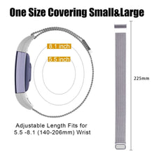 Load image into Gallery viewer, Fitbit Charge 2 Strap - Silver / Fitbit Charge 2 / Milanese