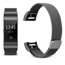 Load image into Gallery viewer, Fitbit Charge 2 Strap Milanese Loop (Black) - Black