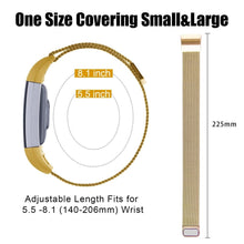 Load image into Gallery viewer, Fitbit Charge 2 Strap Milanese Loop (Gold) - Gold / Fitbit