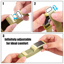 Load image into Gallery viewer, Fitbit Charge 2 Strap Milanese Loop (Gold) - Gold / Fitbit