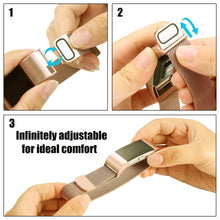 Load image into Gallery viewer, Fitbit Charge 2 Strap Milanese Loop (RoseGold) - RoseGold