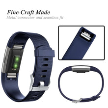Load image into Gallery viewer, Fitbit Charge 2 Strap Classic Silicone (Navy) - Navy