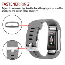 Load image into Gallery viewer, Fitbit Charge 2 Strap Classic Silicone (Grey) - Grey