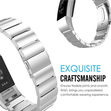 Load image into Gallery viewer, Fitbit Charge 2 Strap Steel Link Bracelet (Silver) - Silver