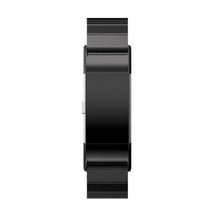 Load image into Gallery viewer, Fitbit Charge 2 Strap Steel Link Bracelet (Black) - Black
