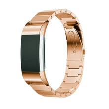 Load image into Gallery viewer, Fitbit Charge 2 Strap Steel Link Bracelet (RoseGold)