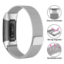 Load image into Gallery viewer, Fitbit Charge 3 Strap Milanese Loop (Silver) - Silver