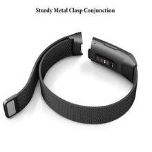 Load image into Gallery viewer, Fitbit Charge 3 Strap Milanese Loop (Black) - Black