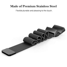 Load image into Gallery viewer, Fitbit Charge 3 Strap Milanese Loop (Black) - Black
