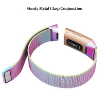 Load image into Gallery viewer, Fitbit Charge 3 Strap Milanese Loop (Rainbow) - Rainbow