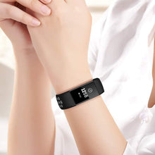Load image into Gallery viewer, Fitbit Charge 3 Strap Sport Silicone (Black/Grey)